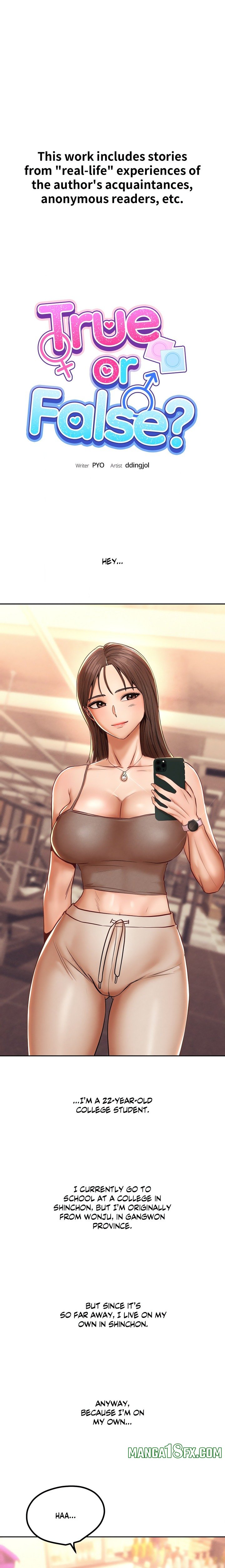 True or False? (Uncensored) Chapter 102 - Page 1